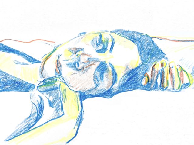 Drawing by Andrew Bishop