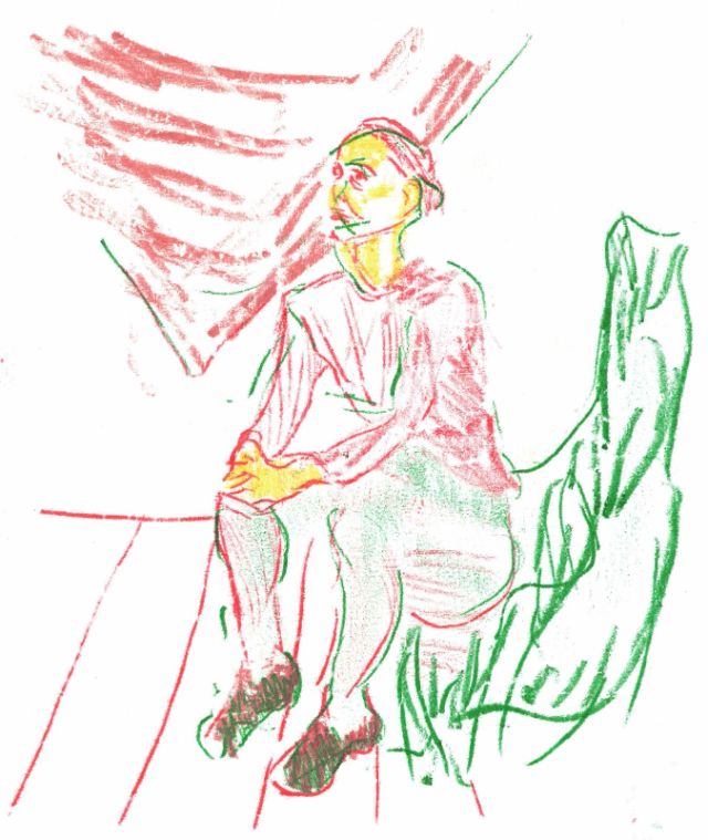 Drawing by Andrew Bishop